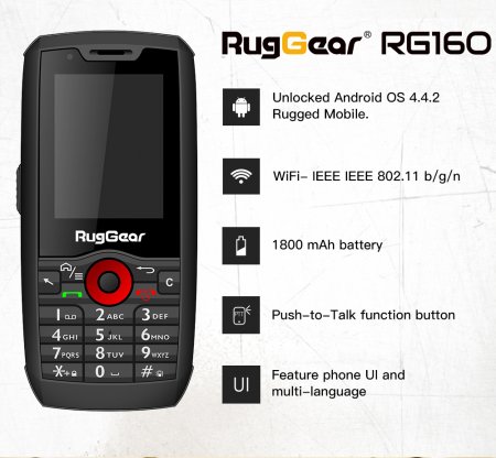     RugGear rg160
